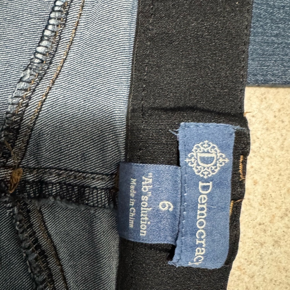 Democracy Ab Solution Mid-rise Bootcut Jeans Medium Wash Size 6 - Picture 6 of 6